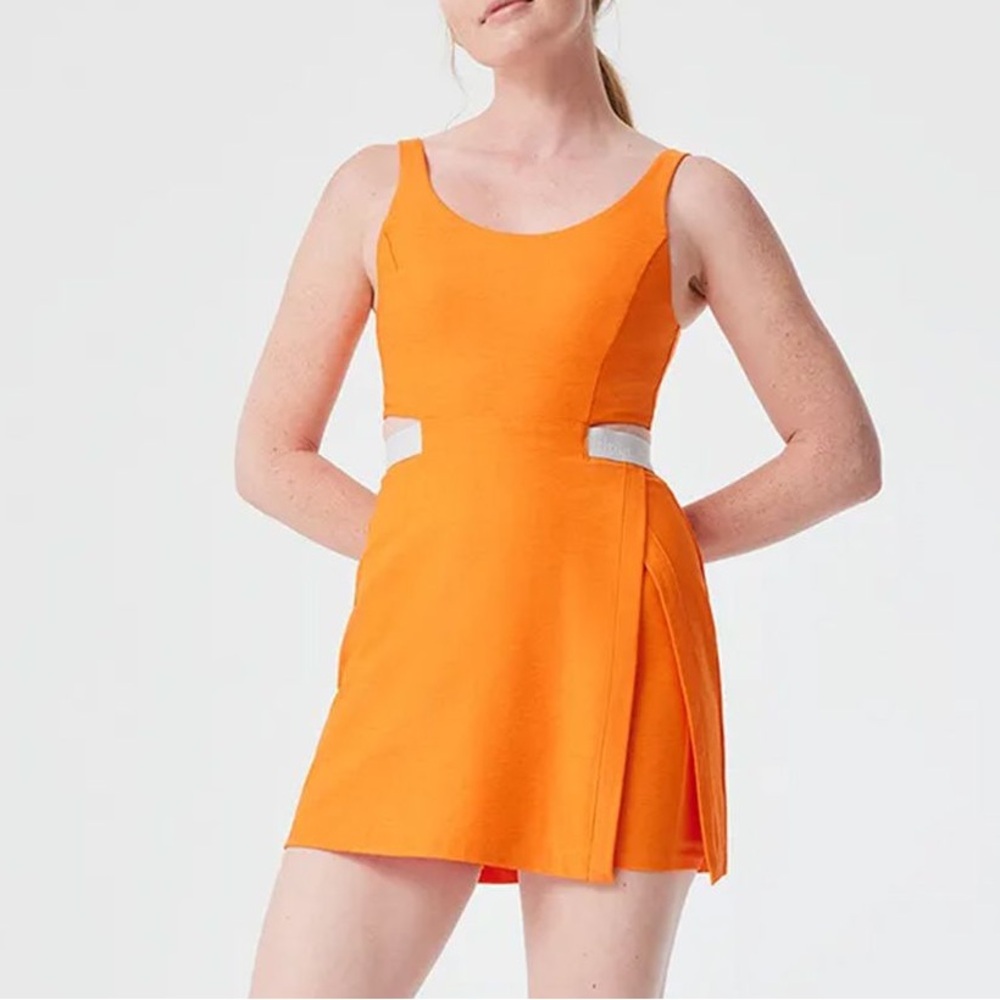 Court Dress in Clementine